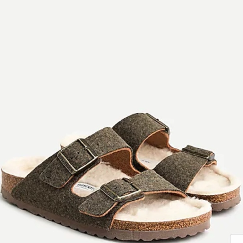 NEW Birkenstock® Arizona shearling sandals